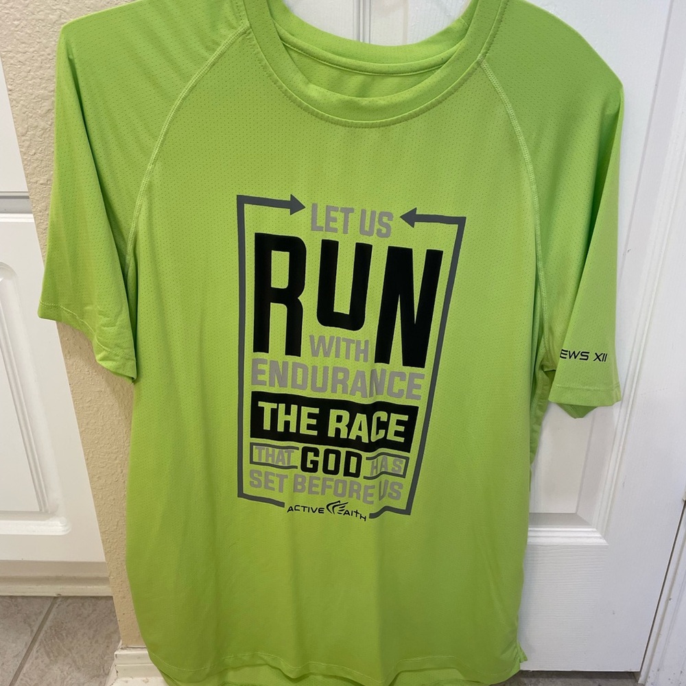 Men’s Active Faith Shirt - Adult Large